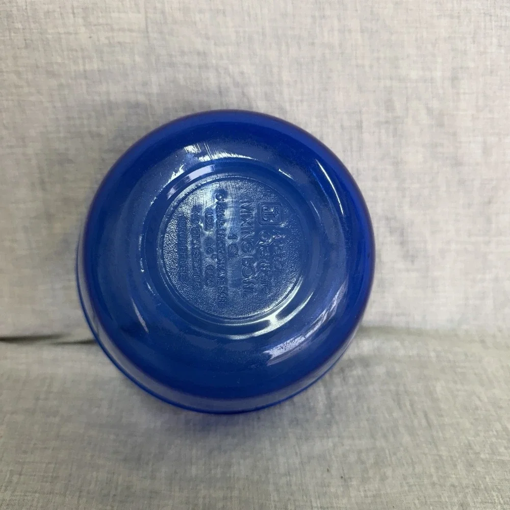 Vintage Anchor Hocking Cobalt Blue Glass Mixing Bowl Ovenware 1 Qt 1-Quart 1056